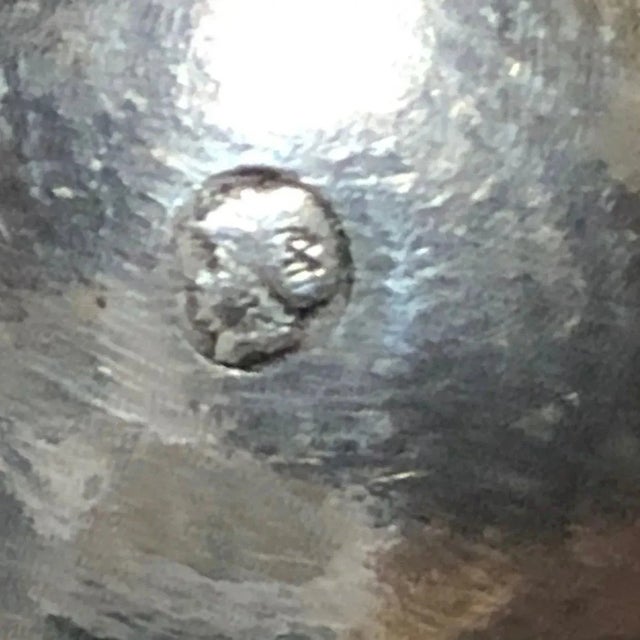 Silver Early 20th Century Small Dutch Hooykaas Schoonhovense Silver Salt Cellar Frame For Sale - Image 8 of 11