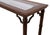 Chippendale Chinese Console Table in Faux Bamboo, 1970s For Sale - Image 9 of 11