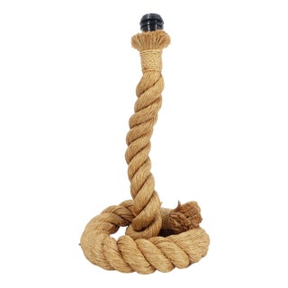 Rope Lamp in the style of Audoux & Minet, 1970s-1980s For Sale