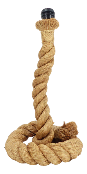 Rope Lamp in the style of Audoux & Minet, 1970s-1980s