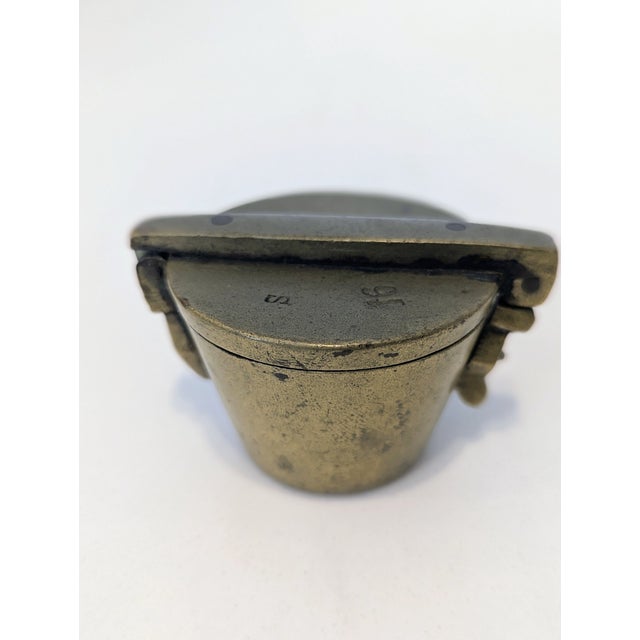 Industrial 19th Century Brass Nesting Apothecary Weights For Sale - Image 3 of 5