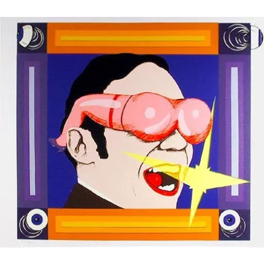 Pop Art Bob Pardo Pop Art Serigraph Print For Sale - Image 3 of 3