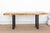 Live Edge Thick Top Dining Table For Sale - Image 10 of 11