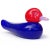Murano Gambaro Poggi Murano Vintage Red Blue Lavender Purple Italian Art Glass Bird Duck Figurine Paperweight For Sale - Image 4 of 6