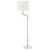 Transitional Hudson Valley Lighting Mark D. Sikes Essex 2-Light Floor Lamp, Aged Brass For Sale - Image 3 of 3