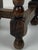 Wood Mid-Century French Carved Oak Side Table with Lotus Motif, 1950s For Sale - Image 7 of 18