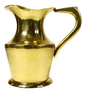 Vintage Mid Century Brass Pitcher