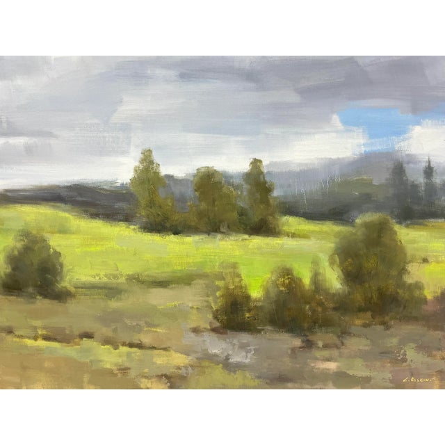 Impressionistic Landscape Original Oil Painting For Sale - Image 10 of 12