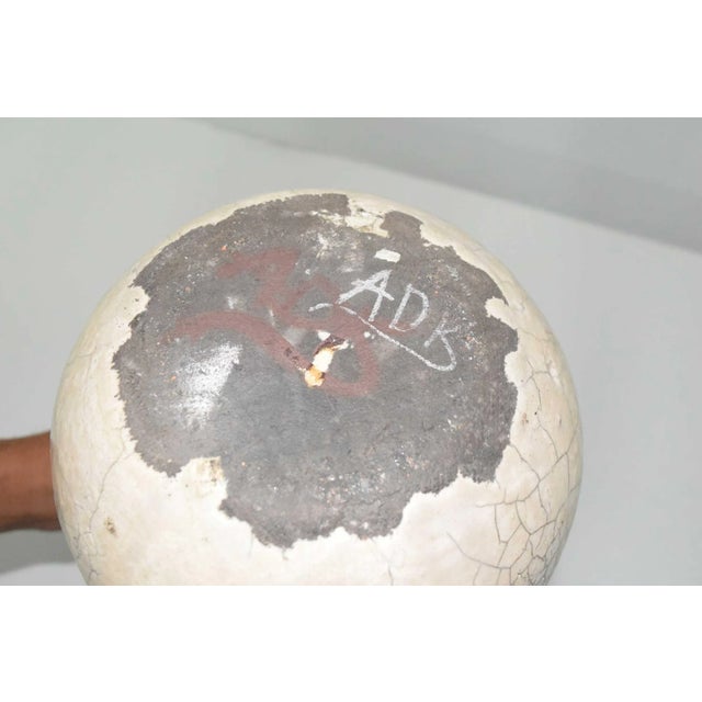 Mid 20th Century Mid 20th Century Modern 18" Tall Studio Ceramic Vase For Sale - Image 5 of 5