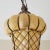 Rustic European 1940s Venetian Blown Glass Scavo Lantern For Sale - Image 3 of 12