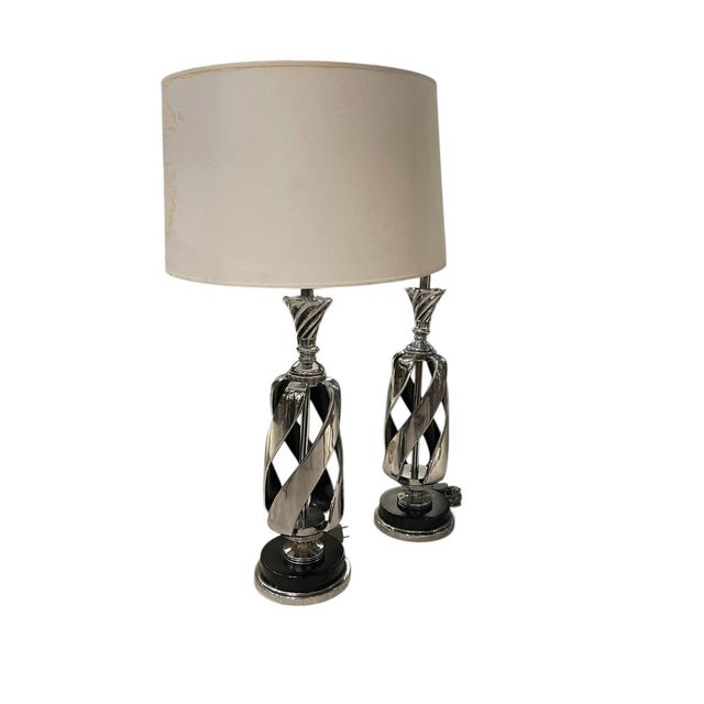 Vintage Table Lamps, 1970s, Set of 2 For Sale - Image 9 of 14