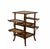 Mid-Century Modern Bamboo Etagere with Silk Shelves Painted with Asian Motifs attributed to Alfred Perret and Ernest Vibert, France, 1900s For Sale - Image 3 of 11