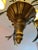 Vintage Regency Tole Wheat Sheaf Chandelier in the Style of Currey and Company For Sale - Image 10 of 11