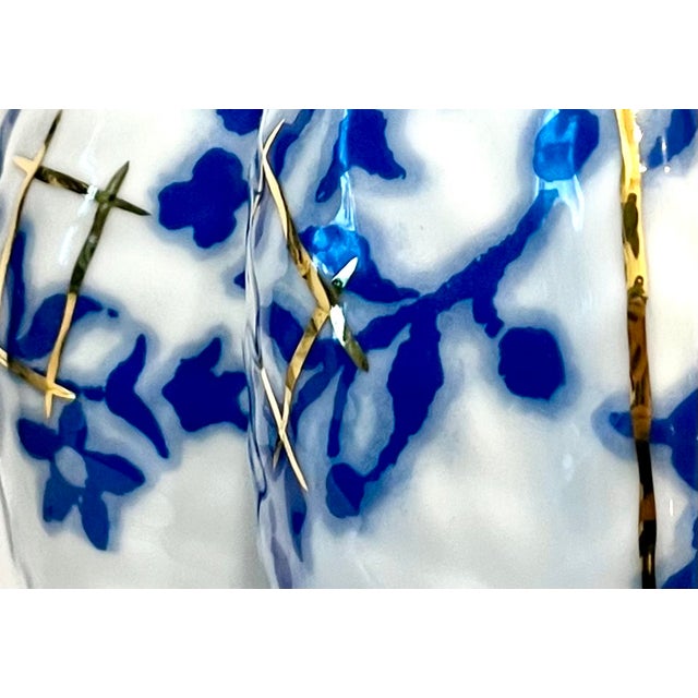 2022 Paola Navone With Porzellanmanufaktur Reichenbach Contemporary Polychrome and Gilt Porcelain Vase For Sale In New York - Image 6 of 12