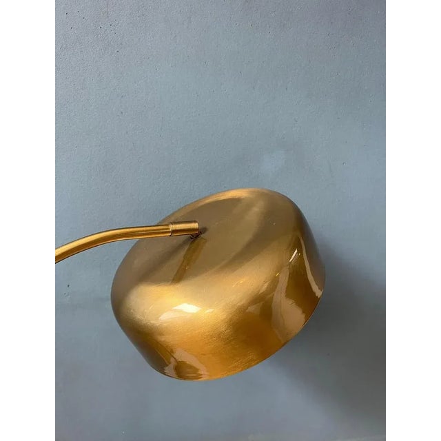 Metal Mid-Century Brass Desk Lamp, 1970s For Sale - Image 7 of 11