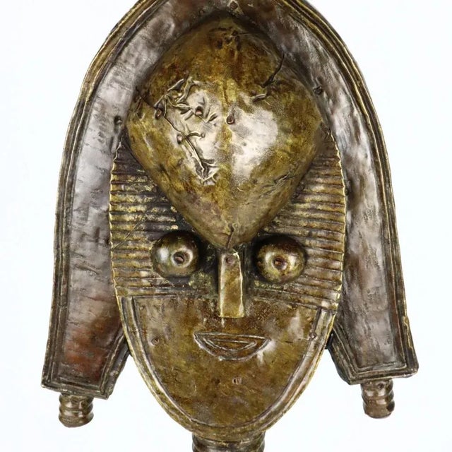 Kota Obamba Reliquary Statue, Gabon, 1960s For Sale - Image 3 of 11