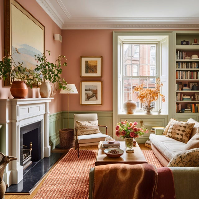 Not Yet Made - Made To Order Part & Parcel Goods Jute Braid Rug, 5'x8', Topaz and Bisque Stripe For Sale - Image 5 of 5