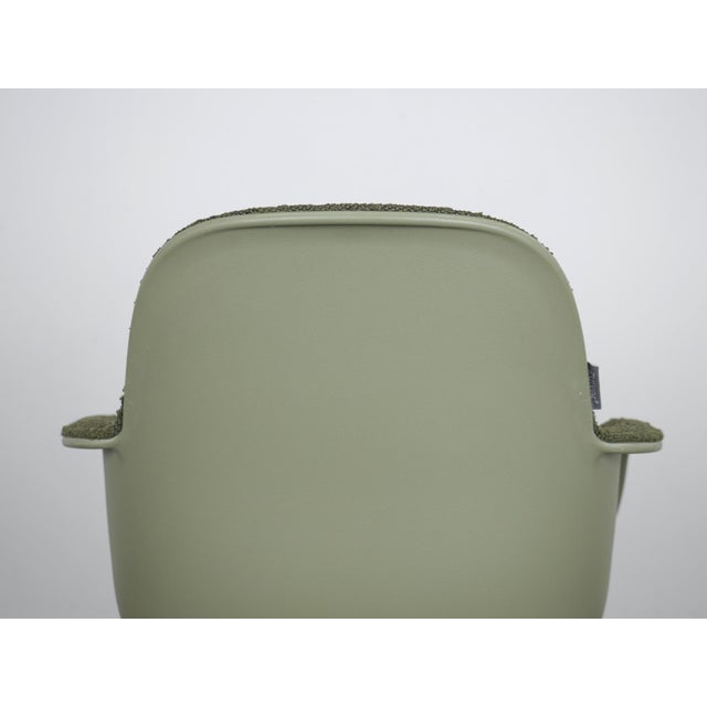 Swivel Chair with Green Fabric by Studio Ape for Zuiver, Netherlands, 2010s For Sale - Image 9 of 18