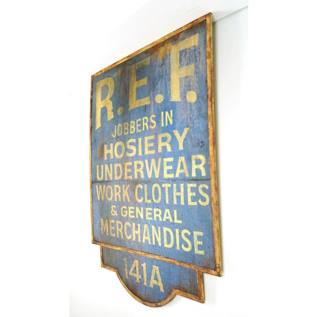 Traditional Marty Supreme Reclaimed Jobbers Merchandise Wooden Movie Prop Sign For Sale - Image 3 of 5