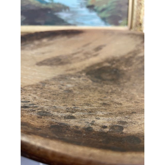 Handcrafted Clay Griddle With Handles -Rustic Earthenware Cooking Pan For Sale - Image 9 of 9