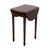Traditional Hekman Furniture Solid Flame Mahogany Traditional Style 26" Drop Leaf Accent End Table 5-4168 For Sale - Image 3 of 14