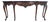 Porturo Marble-Top Louis XV Style Custom Console Table Exquisite Carved Details For Sale