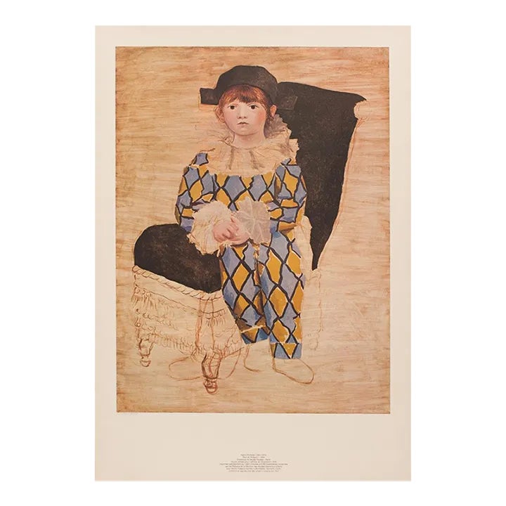 Large 1980s Picasso Museum Sealed and Numbered Poster After P