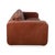 Three-Seater Leather Brown Couch from Machalke Valentino For Sale - Image 16 of 18
