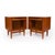 Vintage 1960s Danish Mid Century Svend Åge Madsen Teak Tambour Door Nightstands - Pair For Sale In San Francisco - Image 6 of 17
