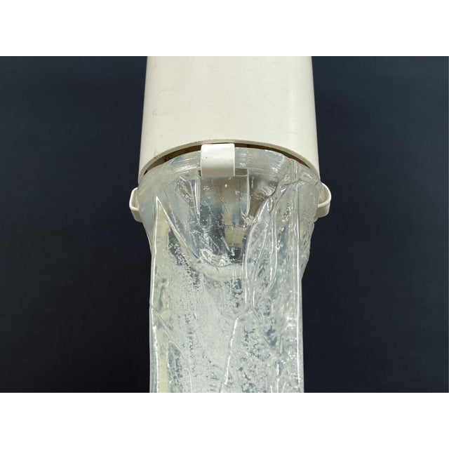 Transparent 1960s Fog and Morup Acrylic Icicle Pendant Lamps, Attributed - Set of 3 For Sale - Image 8 of 8