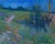 Impressionist River Oil Painting, Ukrainian Art, 1970s 81-100 For Sale - Image 6 of 6