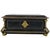 French Black Shellac Jewelry Casket with Gilt Bronze Mounts, 1850 For Sale - Image 4 of 8