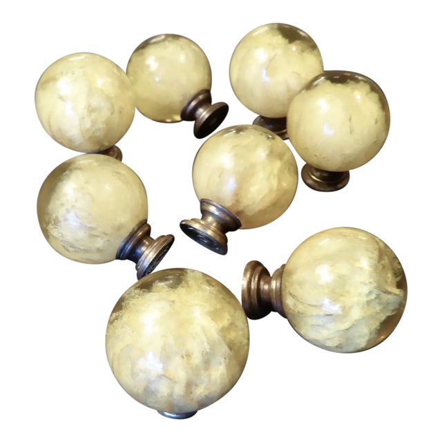 1960s Vintage Mid Century Modern Ruth Richmond Lucite Drawer Knobs