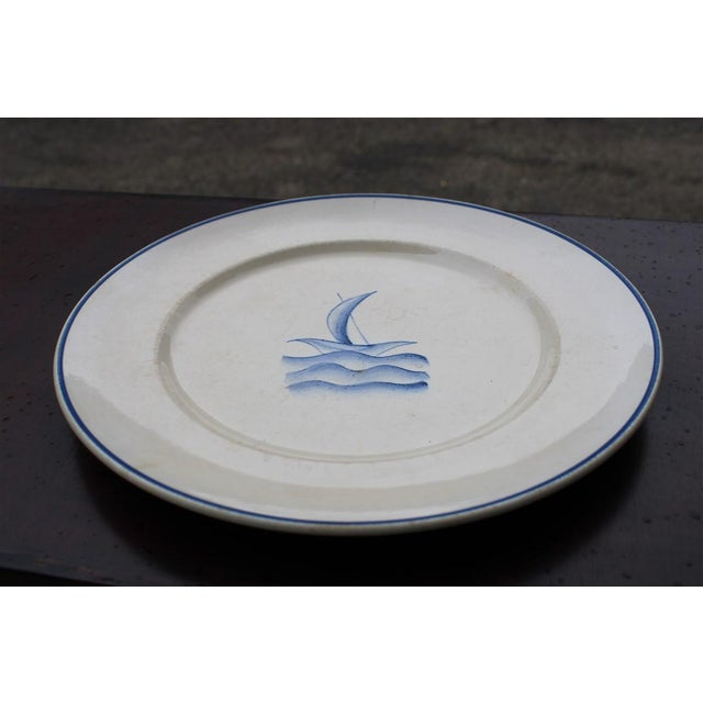 Gio Ponti Ceramic Plate by Gio Ponti for Richard Ginori, 1930 For Sale - Image 4 of 7