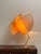 Mid-Century Modern Table Lamp in Glass and Vellum, 1960s For Sale - Image 3 of 7