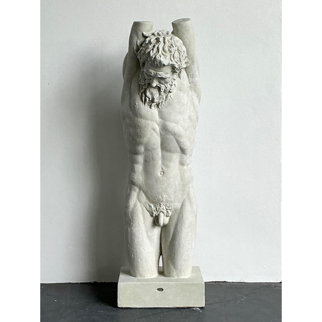Atelier De Moulages Plaster Cast of Marsyas – Grand Tour Sculpture For Sale In West Palm - Image 6 of 11