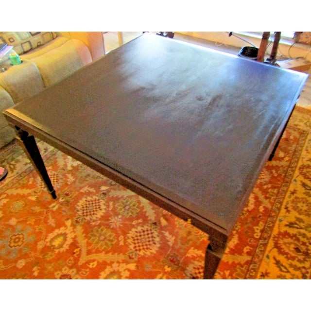 Vintage Mattaliano Large Casino Glass Top Game Table For Sale - Image 13 of 15