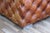 Vintage Tufted Brown Distressed Leather For Sale - Image 13 of 18