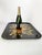 Large Black Papier-Mâché Tray, France, 1970 For Sale - Image 3 of 10