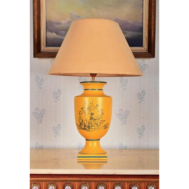 Large Vintage Table Lamp, Holland, 1980s For Sale - Image 3 of 4