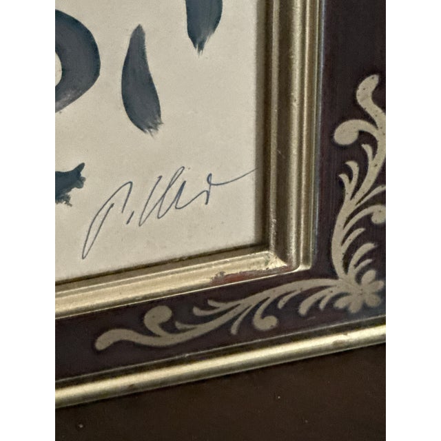 1970s Peter Keil Original Pair of Early Portrait Paintings For Sale In Atlanta - Image 6 of 7