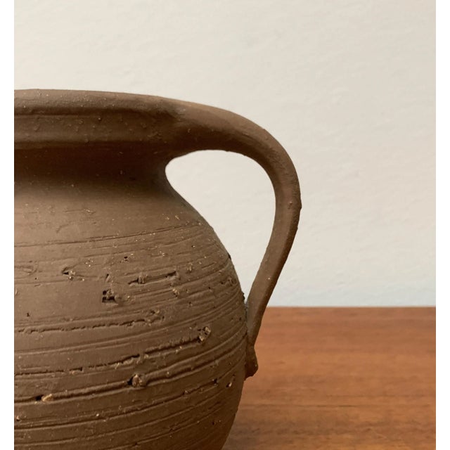 Brutalist German Carafe Vase from Krösselbach Keramik, 1960s For Sale - Image 10 of 12