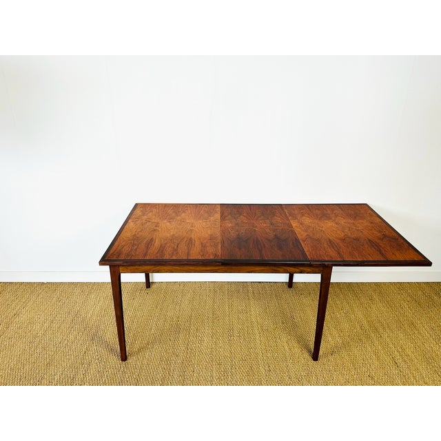 Scandinavian Walnut Dining Table with Butterfly Extensions, 1960 For Sale - Image 10 of 18