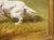 Antique French Hunt Painting of Setters and a Mallard, Oil on Canvas, 1904 For Sale - Image 11 of 18