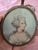 Antique Miniature Painting Set of Three Courtesans - Set of 3 For Sale - Image 4 of 12