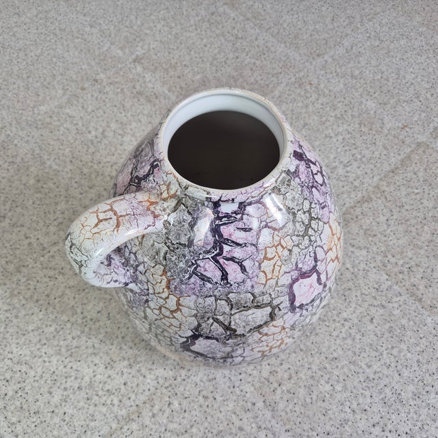 Large 644-38 Floor Vase from Scheurich, Germany, 1960s For Sale - Image 4 of 11