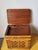 Wood 1980s Artisan Bamboo Brass Woven Storage Container For Sale - Image 7 of 12