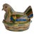 1940s Handmade Mexican Chicken in a Basket Lidded Casserole - For Sale