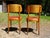 Vintage Pair Thonet Mid Century Modern Bentwood Bistro Chairs For Sale - Image 11 of 12