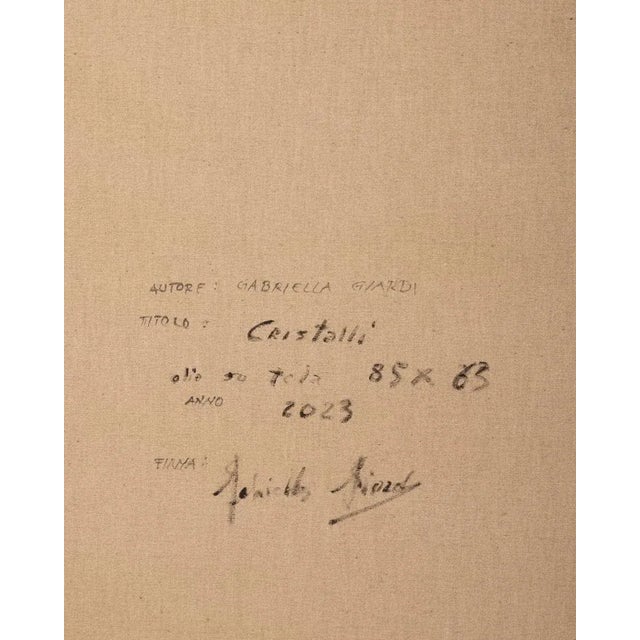 Gabriella Giardi, Cristalli (Biglie Series), Oil on Canvas, 2023 For Sale - Image 9 of 10